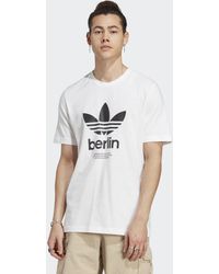 adidas - T-shirt Icone Berlin City Originals - Lyst