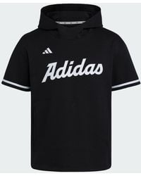 adidas - Dugout Short Sleeve Hoodie - Lyst