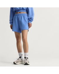 adidas - Soft Lux Loose Shorts - Lyst