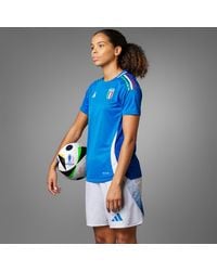 adidas - Italia Maglia Home Authentic Women's Team 2024 - Lyst