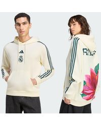 adidas - Real Madrid Farm Hoodie Sweatshirt - Lyst