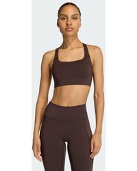 adidas - Optime Workout Medium Support Bra - Lyst