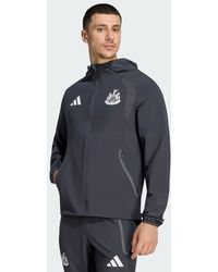 adidas - Newcastle United Fc Tiro Travel Full Zip Windbreaker - Lyst