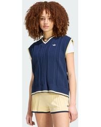 adidas Originals - Adidas Cable Knit Vest - Lyst