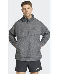 adidas - Terrex Xploric Clima365 Printed Wind Anorak - Lyst