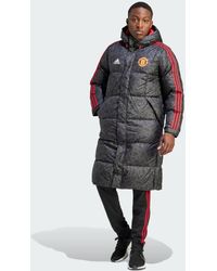 adidas - Manchester United Dna Down Coat - Lyst