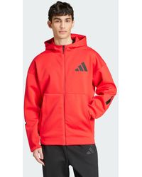 adidas - Track Jacket New Z.N.E. Full-Zip Hooded - Lyst