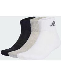 adidas - Cushioned Sportswear Ankle Socks 3 Pair Pack - Lyst