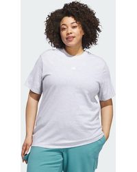 adidas - Essentials Small Logo Tshirt - Lyst