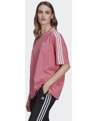 adidas T-shirt Adicolor Classics Oversize - Rose