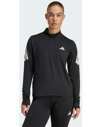 adidas - Adi365 Iconic Running 1/2 Zip Pullover - Lyst