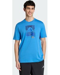 adidas - Summer Slides Relax Graphic T-Shirt - Lyst