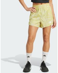 adidas - Train Essentials Allover Print Workout Shorts - Lyst