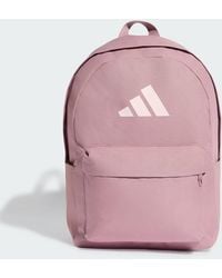 adidas - Classic 3-Streifen Logo Rucksack - Lyst