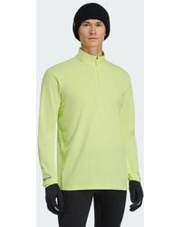 adidas - Terrex Xperior Half Zip Long-Sleeve Top T-Shirt - Lyst