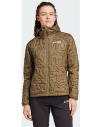 adidas - Terrex Xperior Primaloft Loose Fill Insulated Hooded Jacket - Lyst