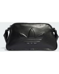 adidas - Polyurethane Embossed Trefoil Shoulder Bag - Lyst
