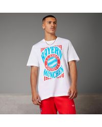 adidas - Fc Bayern Originals Graphic T-shirt - Lyst