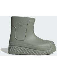adidas - W Adifom Superstar Boot 'silver Green' - Lyst