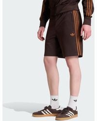 adidas Originals - Shorts Adidas Firebird Shorts Aurora Coffee/ Dusky Bronze - Lyst