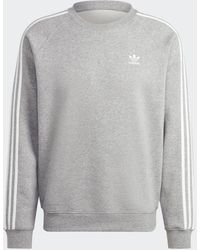 adidas - Sudadera Cuello Redondo Adicolor Classics 3 Bandas - Lyst