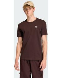 adidas - Trefoil Essentials Waffle T-Shirt - Lyst