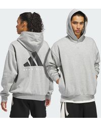 adidas - Basketball Fleece Hoodie (Gender Neutral) - Lyst