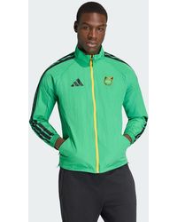 adidas - Jamaica National Team Anthem Full-Zip Jacket - Lyst