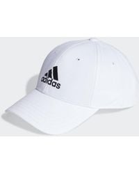 adidas - Cotton Twill Baseball Cap - Lyst