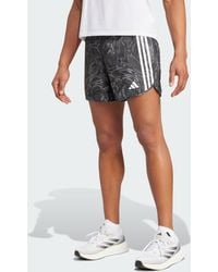 adidas - Pantalón Corto Own The Run Excite Allover Print Aeroready - Lyst