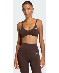 adidas - Optime Essentials Workout Light Support Bra - Lyst