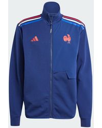 adidas - France Rugby Anthem Jacket - Lyst