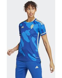 adidas - Sweden Women's Team 23 Away Jersey - Lyst