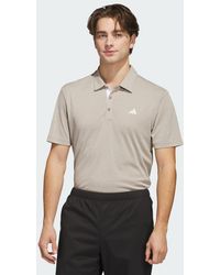 adidas - Drive Heather Polo Shirt - Lyst