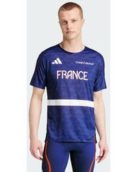 adidas - Team France Athletisme T-Shirt - Lyst