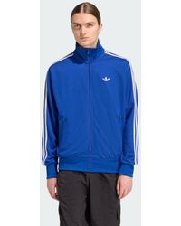 adidas - Firebird Adicolor Mesh Track Top - Lyst