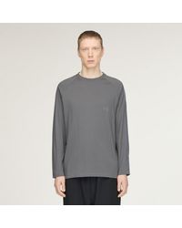 adidas - Y-3 Oversized Gradient Stripes Long Sleeve T-Shirt - Lyst