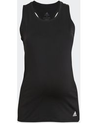 adidas Camiseta sin mangas AEROREADY Designed 2 Move Sport (Premamá) - Negro