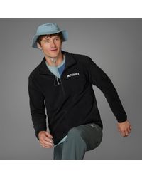 adidas - Multi Essentials 1/2 Zip Fleece Jacket - Lyst