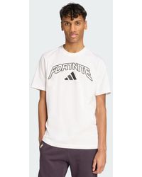adidas - T-Shirt Grafica Logo X Fortnite - Lyst