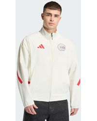 adidas - Ajax Amsterdam Z.N.E. Anthem Jacket - Lyst
