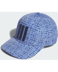adidas - Three Stripes Printed Tour Hat - Lyst
