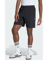 adidas - Trefoil Essentials Waffle Shorts - Lyst