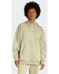 adidas - Essentials Oversized Fleece Hoodie - Lyst
