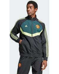 adidas - Manchester United Woven Track Top - Lyst