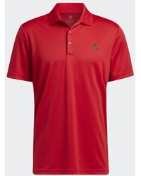 adidas - Primegreen Golf Polo Shirt - Lyst
