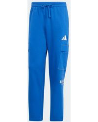 adidas - All Szn Fleece Graphic Loose Cargo Pants - Lyst