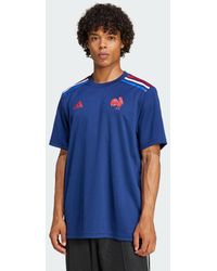 adidas - France Rugby Home Supporter Tee - Lyst
