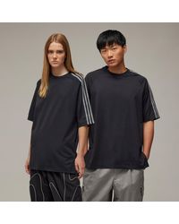 adidas - Y-3 3-Stripes Short Sleeve T-Shirt - Lyst