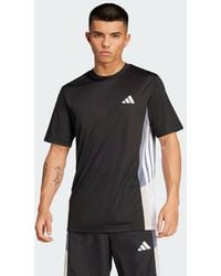 adidas Originals - Train Essentials Seasonal Colorblock Tee - Lyst